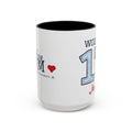 Personalized Hockey Mom Mug - Proud Today. Proud Always. | Custom Team Name, Number & Player Name | Hockey Dad, Grandma Gift | 15 oz