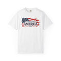 God Bless America T-Shirt - Patriotic American Flag Tee for 4th of July