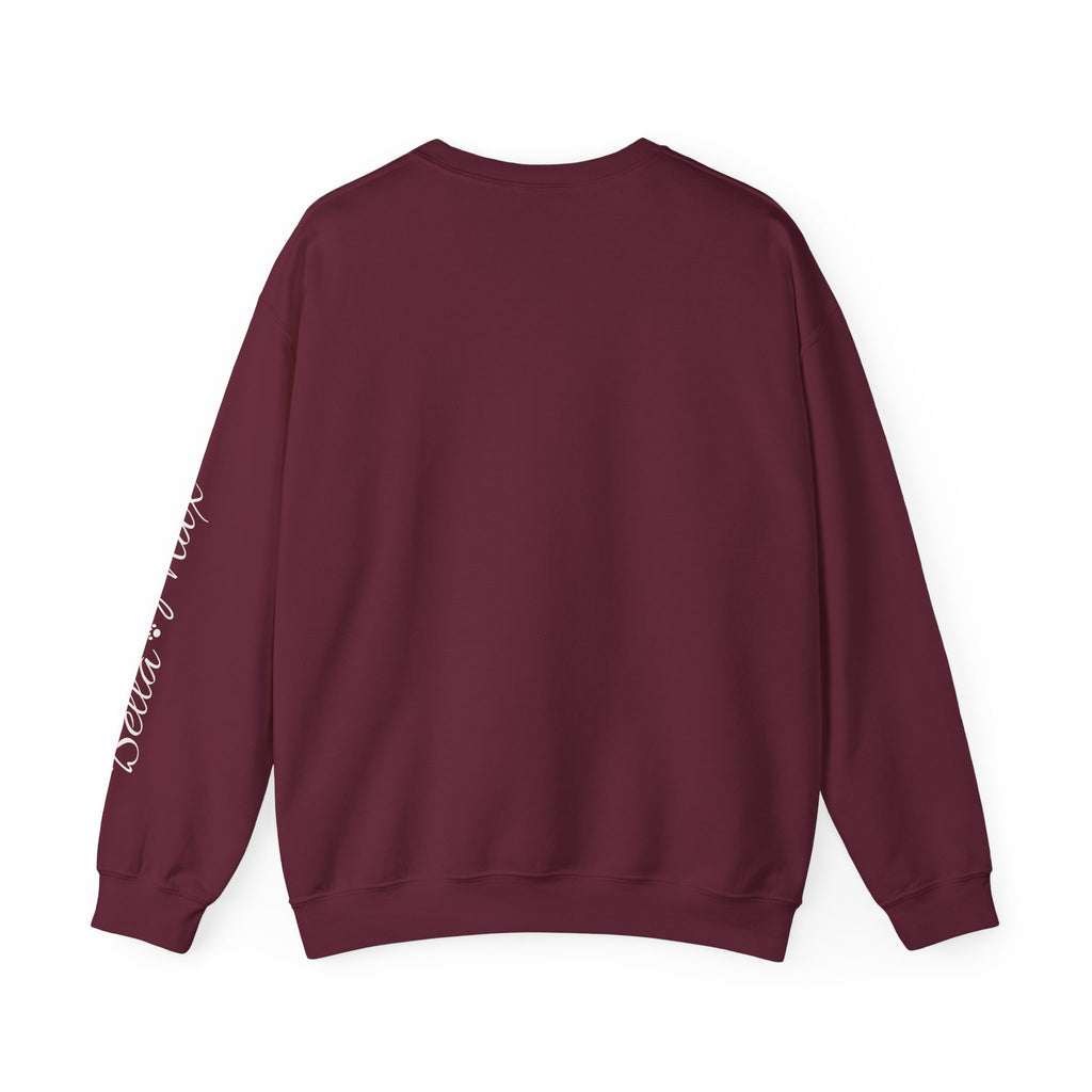 Personalized Cat Mama Sweatshirt - Loved Better Every Day | Pet Names on Sleeve | Choose Your Style | Custom Cat Mom Gift | Gildan Sweatshirt