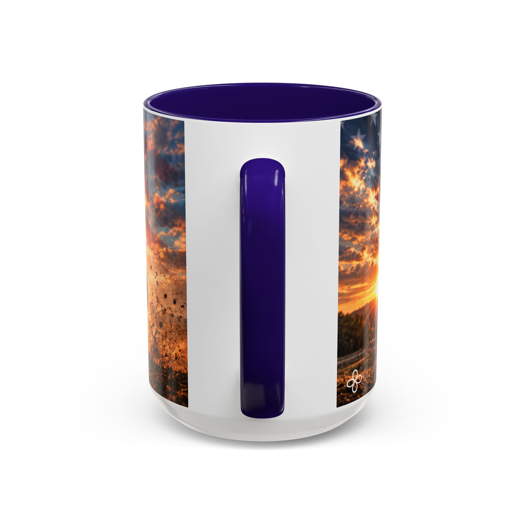 Send It - The Biggest Jumps Begin with Belief | 15 oz Motocross Dirt Bike Mug, Coffee Cup
