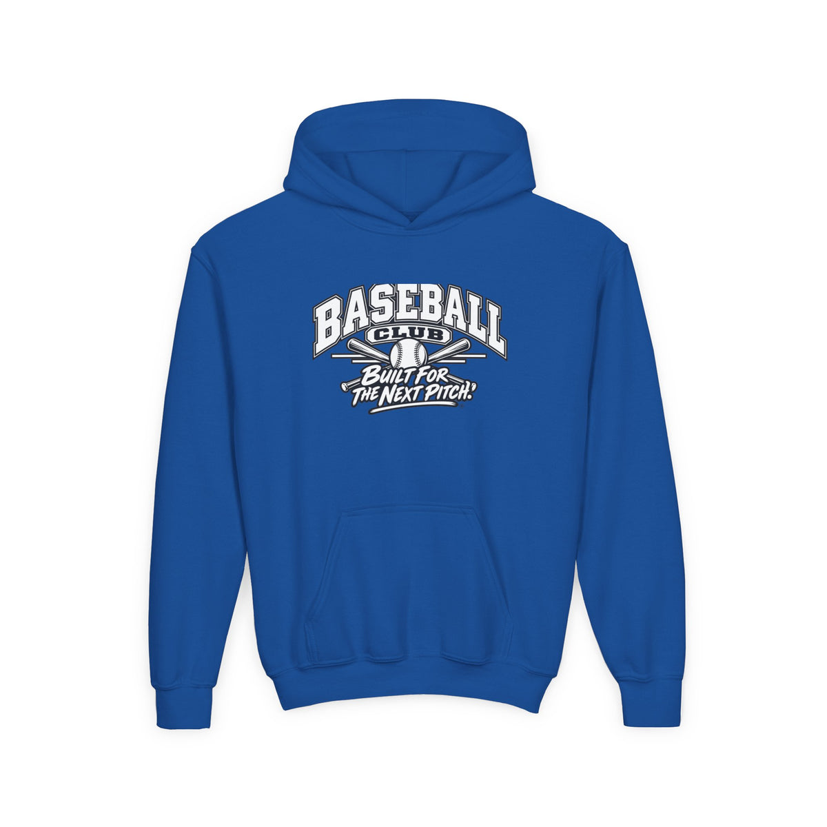 Baseball Club Youth Hoodie | Built for the Next Pitch | Kids Baseball Youth Hoodie