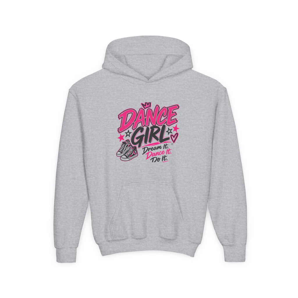 Dance Girl Youth Hoodie | Dream It, Dance It, Do It | Girls Dance Youth Hoodie