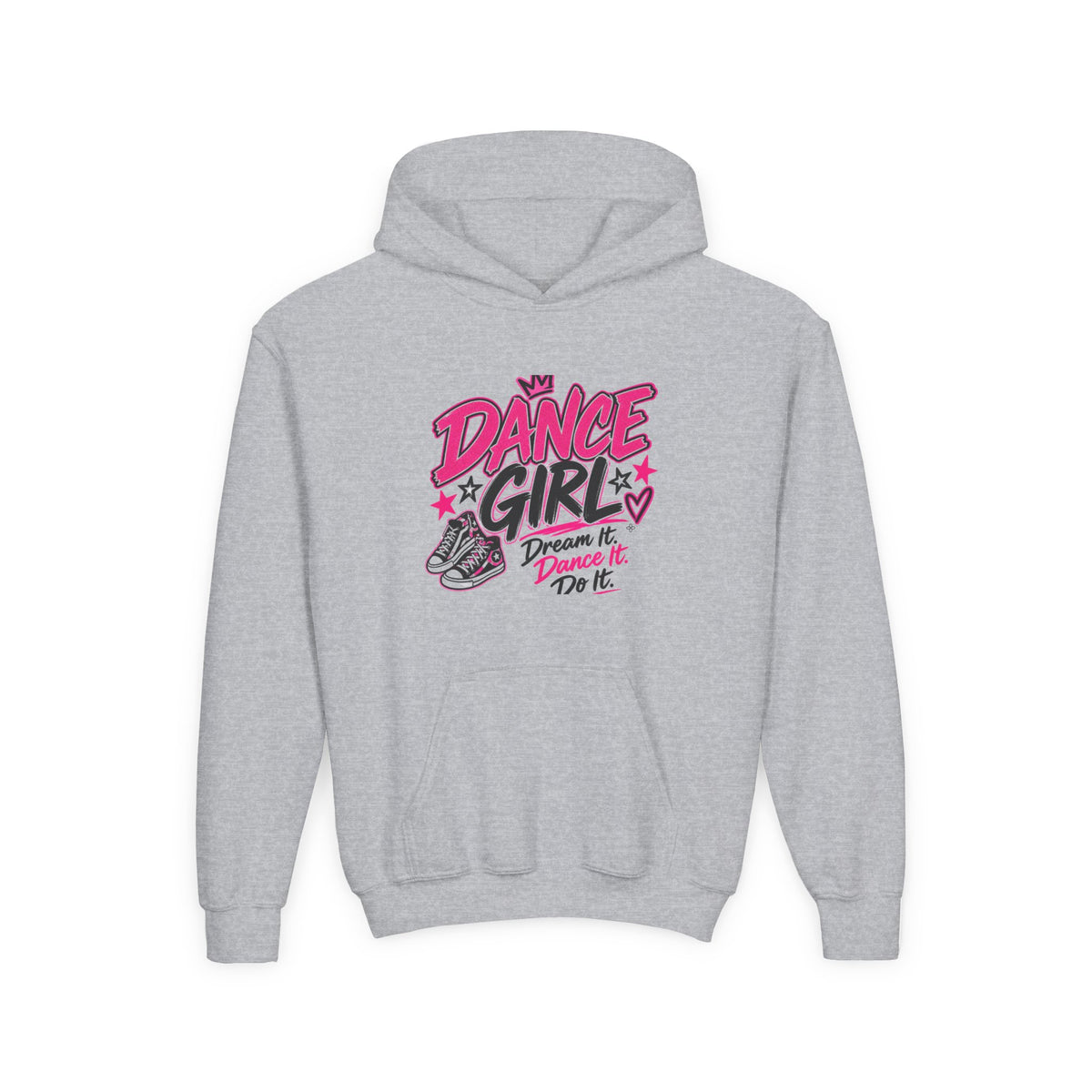 Dance Girl Youth Hoodie | Dream It, Dance It, Do It | Girls Dance Youth Hoodie