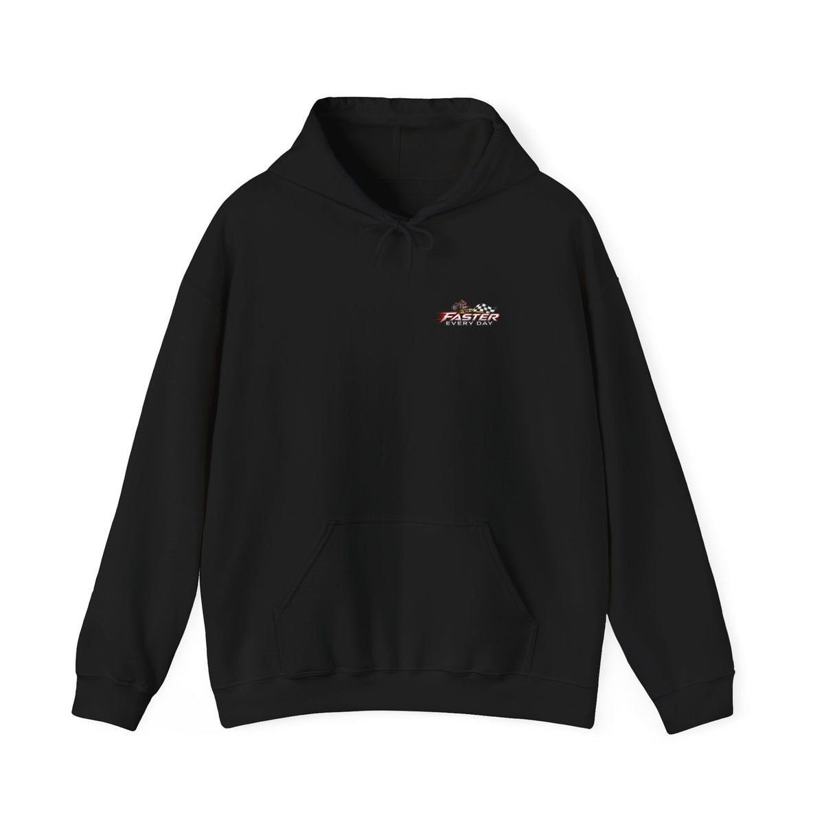 Send It - The Biggest Jumps Begin with Belief | Motocross Dirt Bike Hoodie | Front Logo and Back Print | Gildan Hoodie