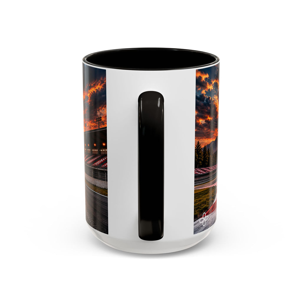 Excellence - The Highest Standards Create the Greatest Achievements | 15 oz Motorcycle Racing Mug, Coffee Cup