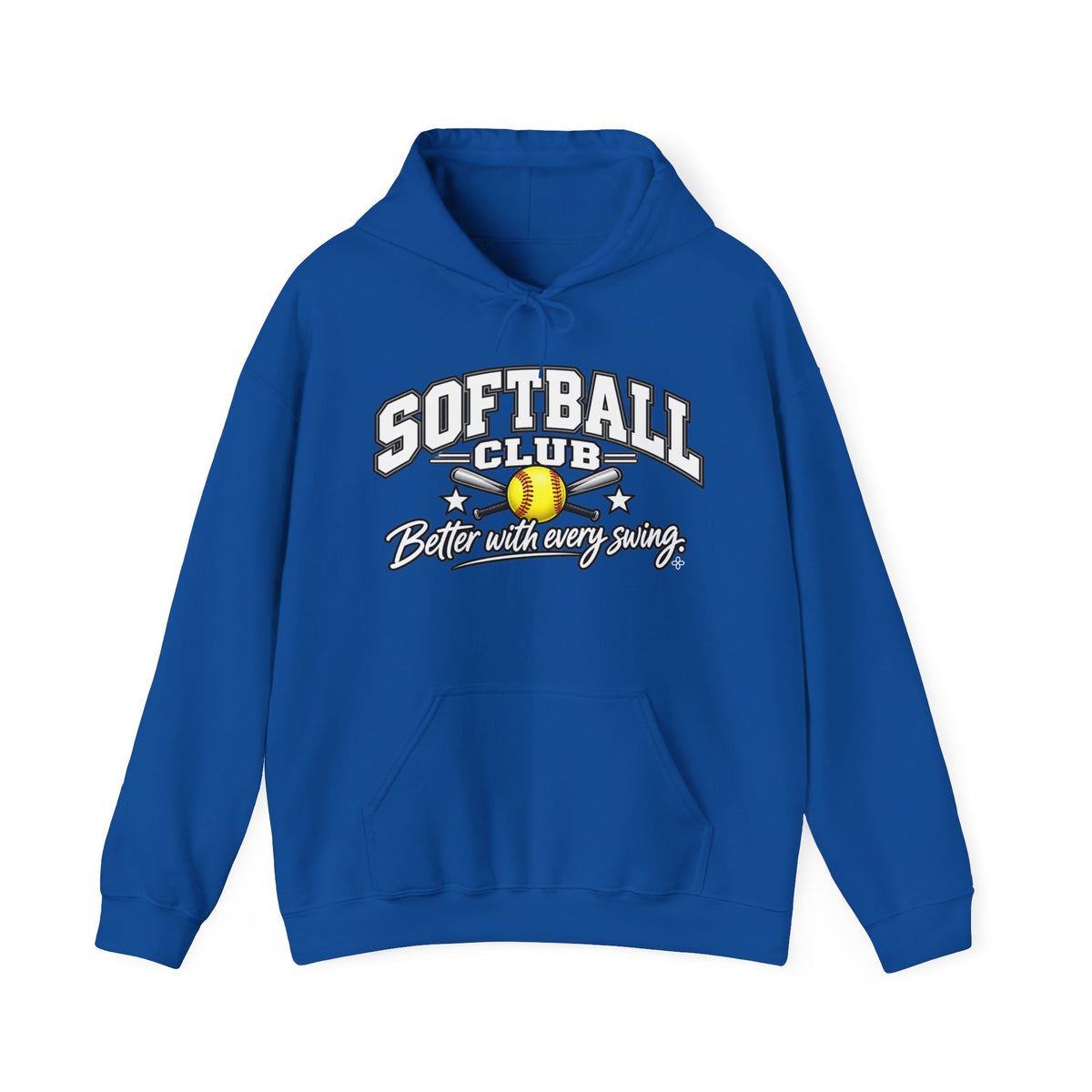 Softball Club Hoodie | Better With Every Swing | Softball Gildan Hoodie