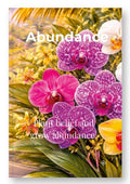 Abundance, Inspirational Journal, 8.5"x11" College Ruled Motivational Blank Notebook, Paperback