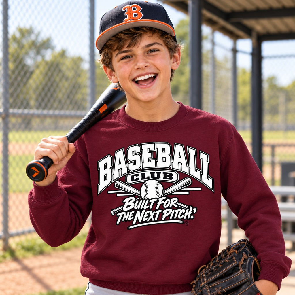 Baseball Club Sweatshirt lifestyle photo
