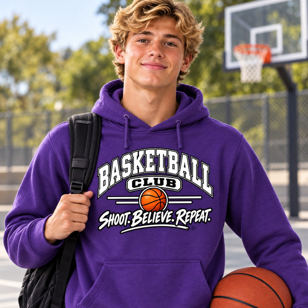 Basketball Club Hoodie lifestyle photo
