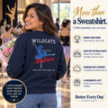 Personalized Dance family jersey Sweatshirt - back with team name, figure and name