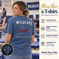 Personalized Gymnastics family jersey T-shirt - back with team name, figure and name