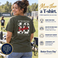 Personalized Soccer family jersey T-shirt - back with team name, number and name