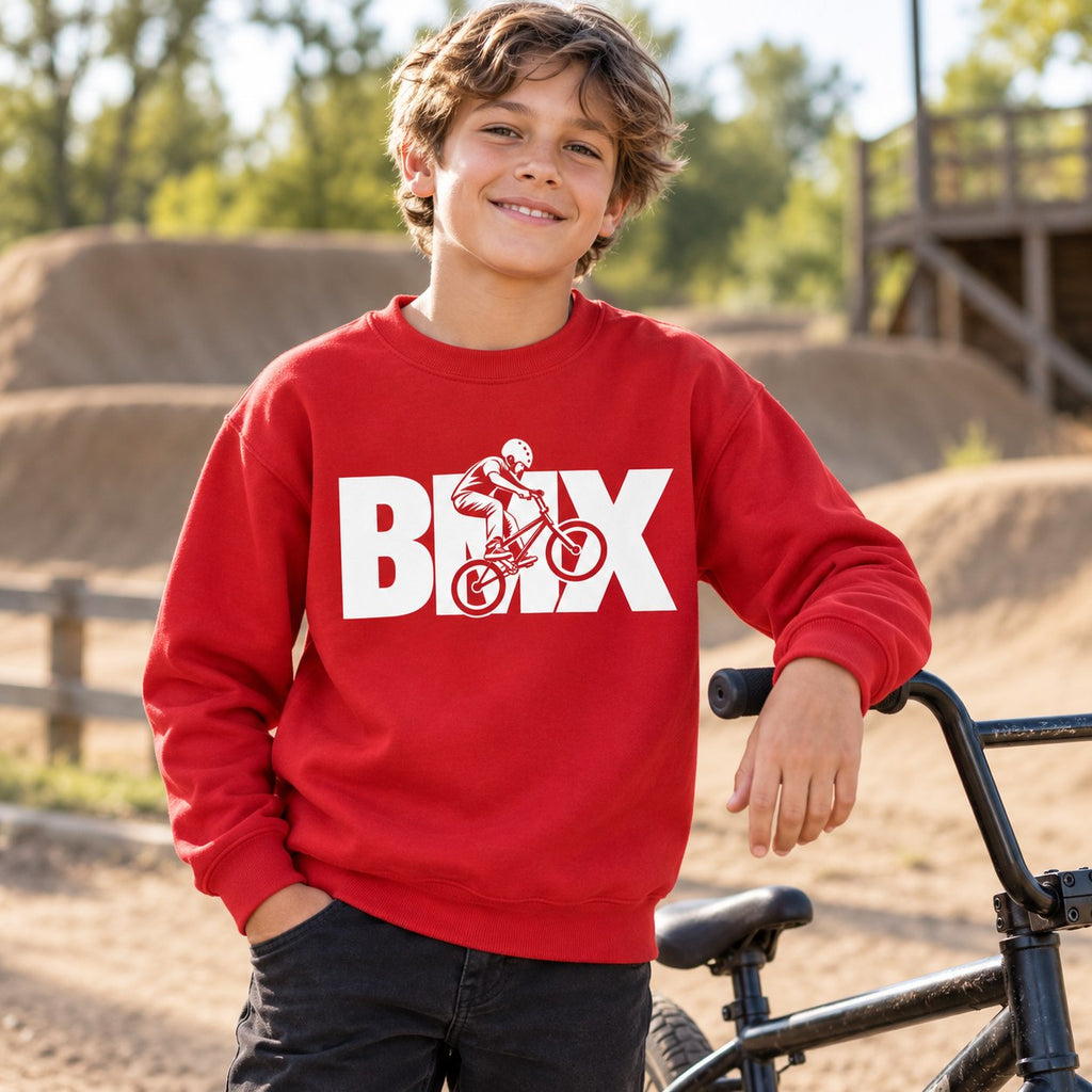 BMX Youth Sweatshirt lifestyle photo