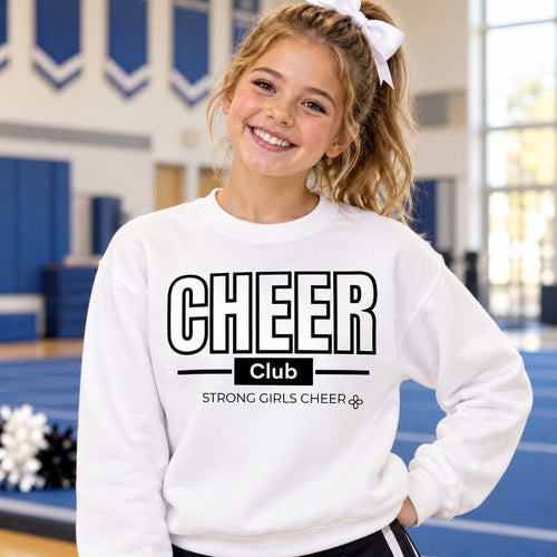 Cheer Club Sweatshirt lifestyle photo