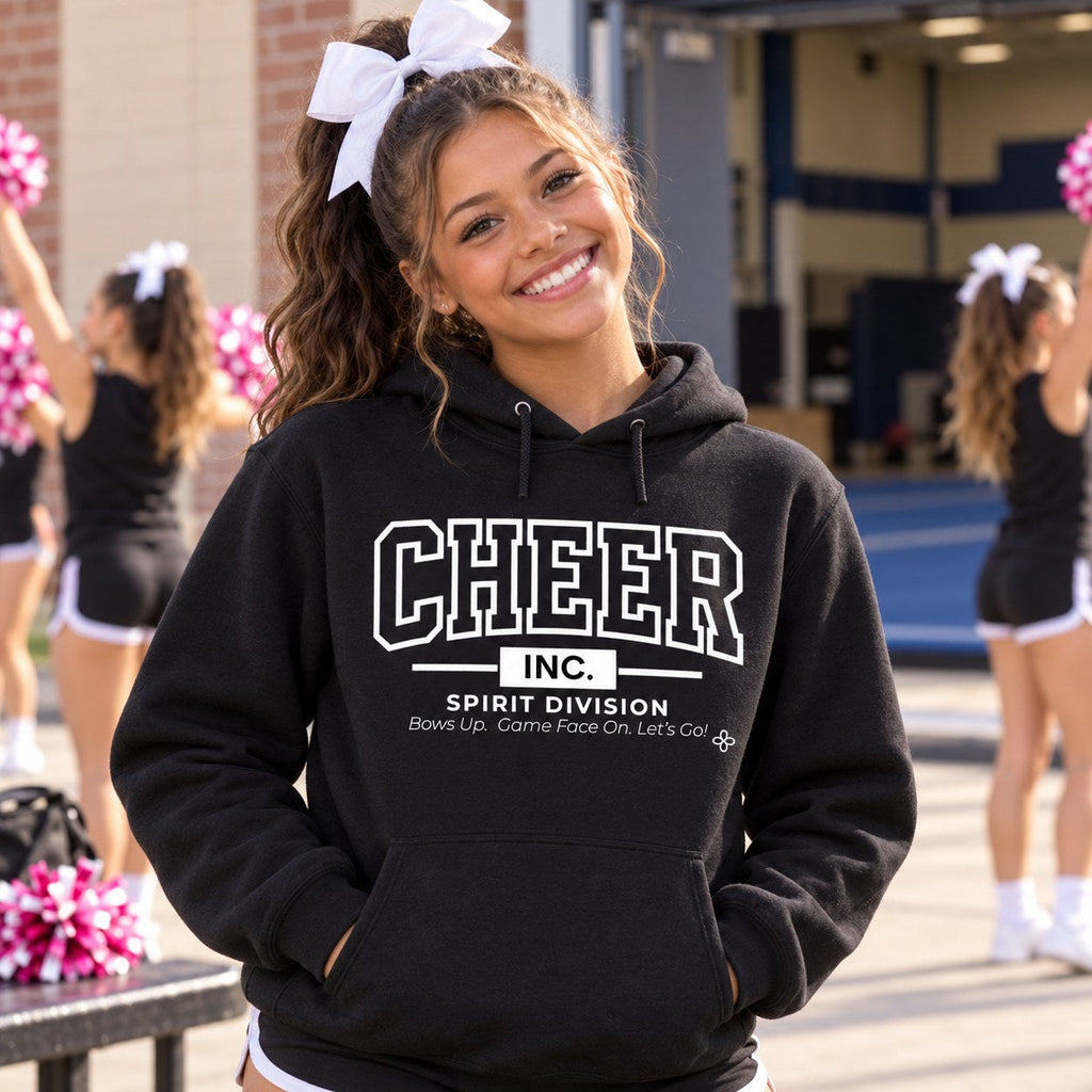 Cheer Inc. Spirit Division Hoodie lifestyle photo