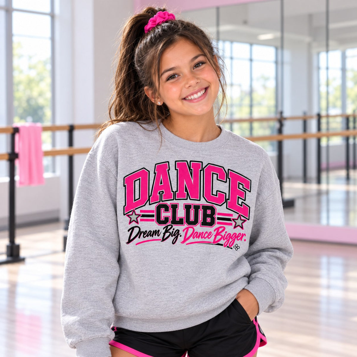Dance Club Sweatshirt lifestyle photo