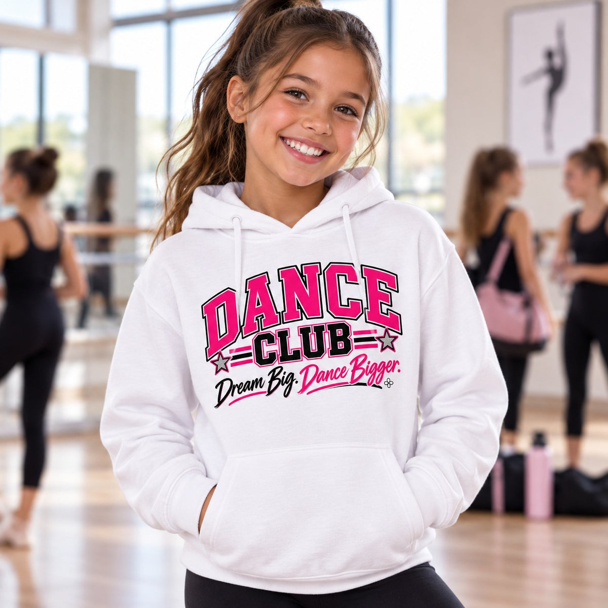 Dance Club Youth Hoodie lifestyle photo