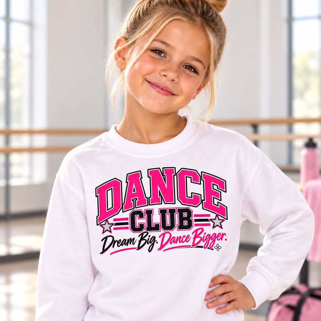 Dance Club Youth Sweatshirt lifestyle photo