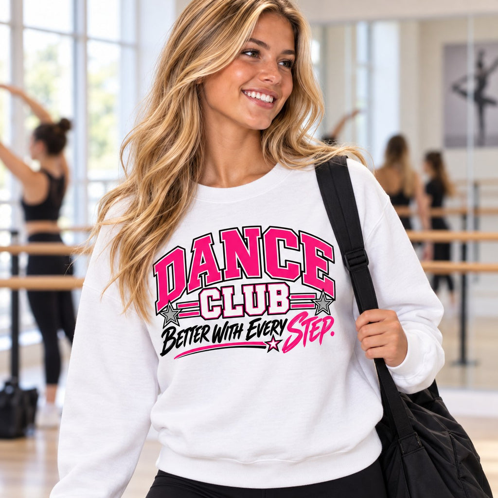 Dance Club Sweatshirt lifestyle photo