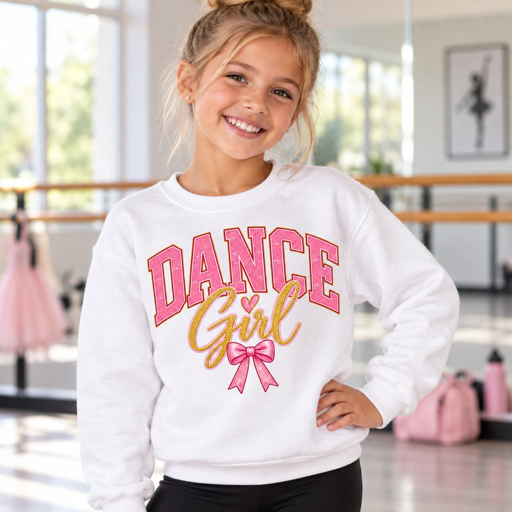 Dance Girl Youth Sweatshirt lifestyle photo
