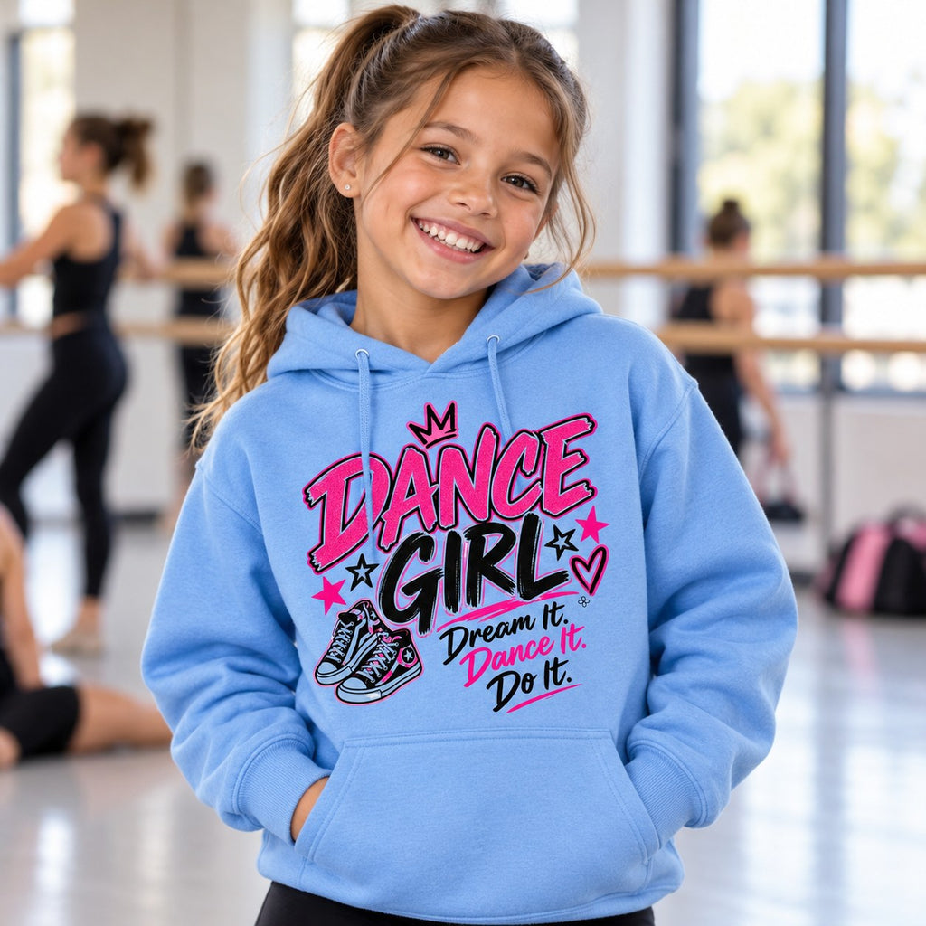Dance Girl Youth Hoodie lifestyle photo