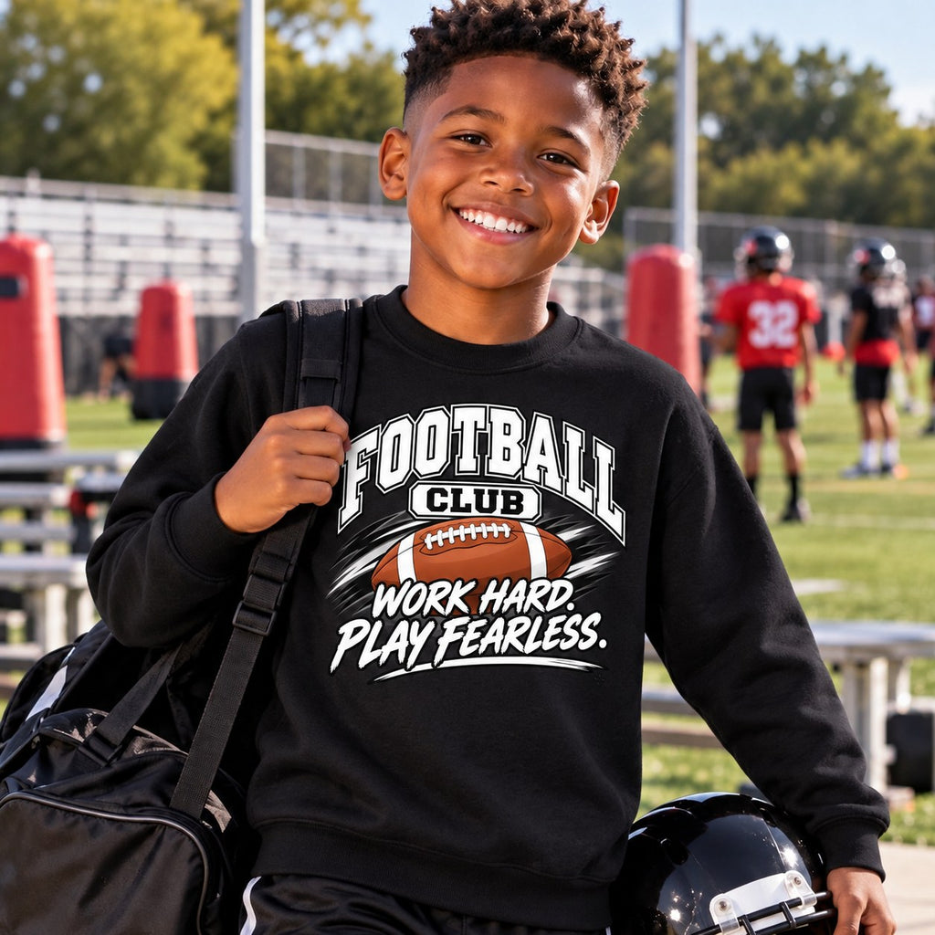 Football Club Youth Sweatshirt lifestyle photo
