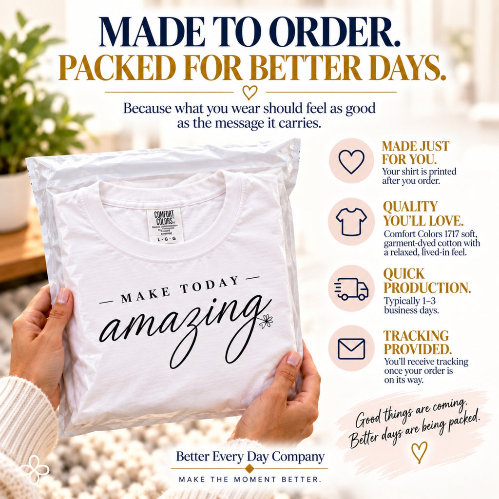 Made to Order - Packed for Better Days