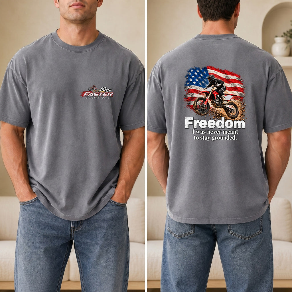 Freedom - I Was Never Meant to Stay Grounded - Front and Back