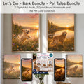 Yellow / Golden Labrador Retriever - Bark Bundle - Let's Go Pet Tales Digital and Journal Bundle