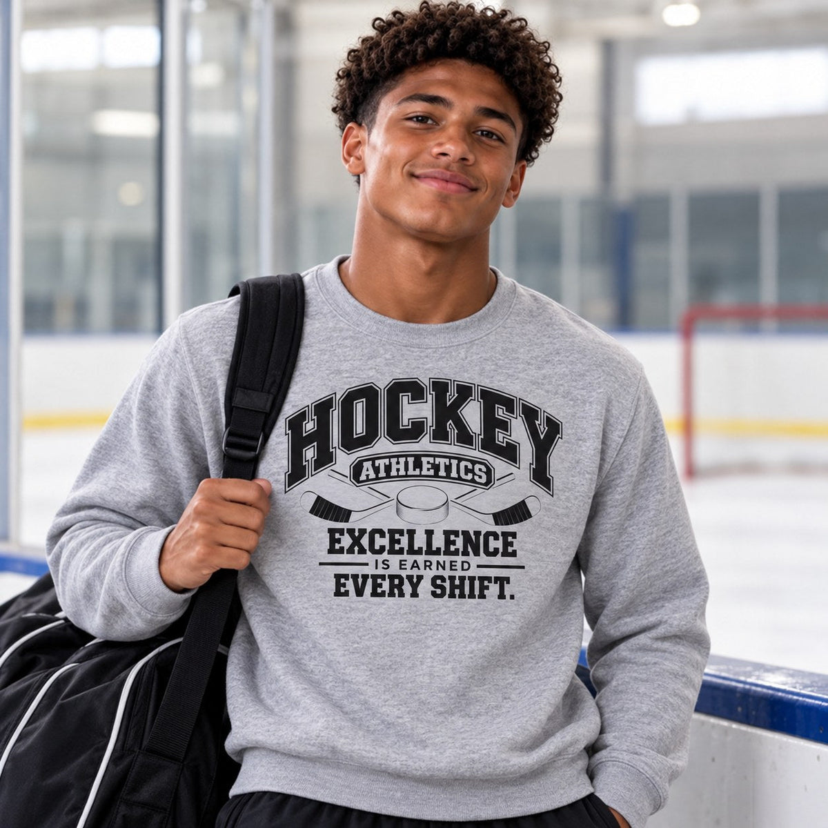 Hockey Athletics Sweatshirt lifestyle photo
