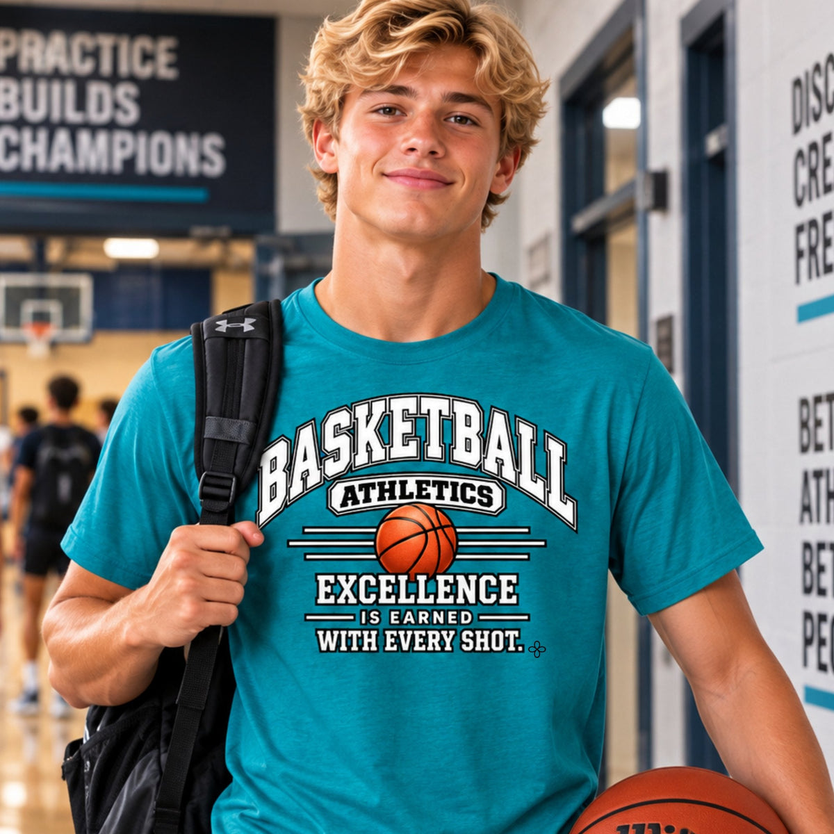 Basketball Athletics T-Shirt lifestyle photo