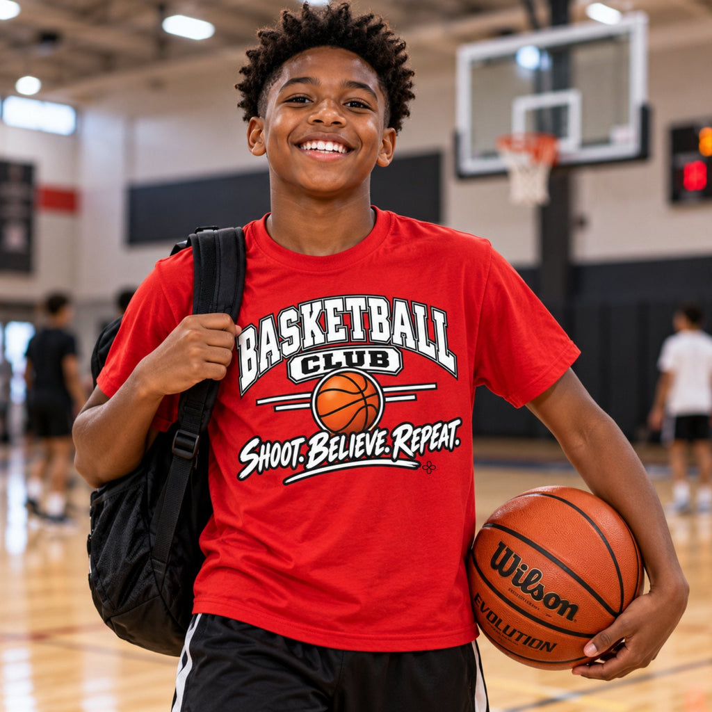 Basketball Club Youth T-Shirt lifestyle photo