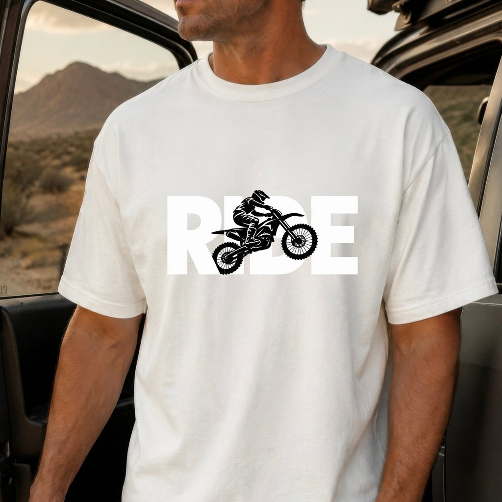 RIDE Dirt Bike T-Shirt lifestyle photo