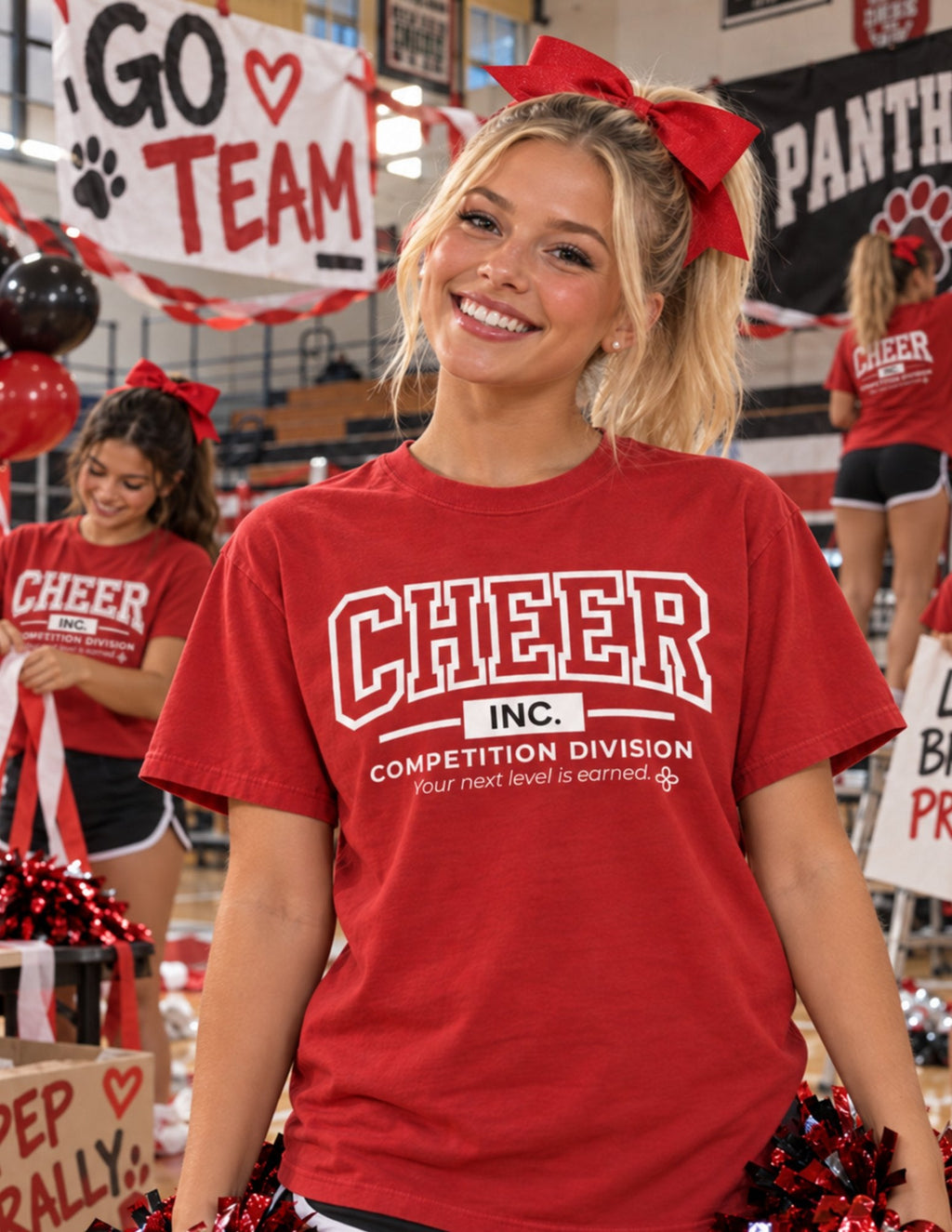 Cheer Inc. Competition Division T-Shirt lifestyle photo