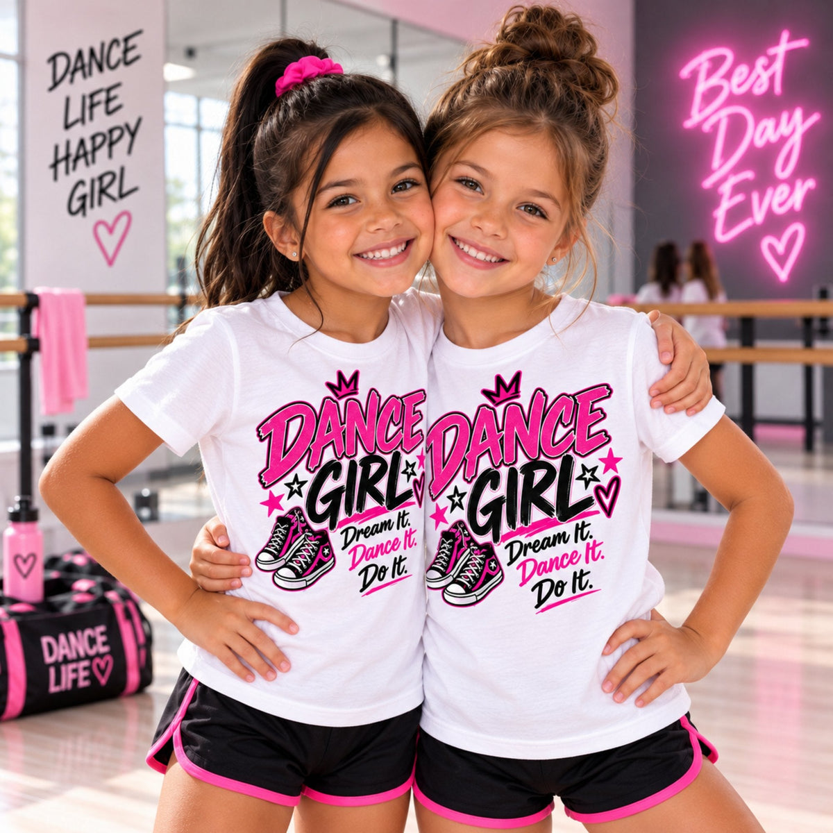 Dance Girl Youth T-Shirt lifestyle photo