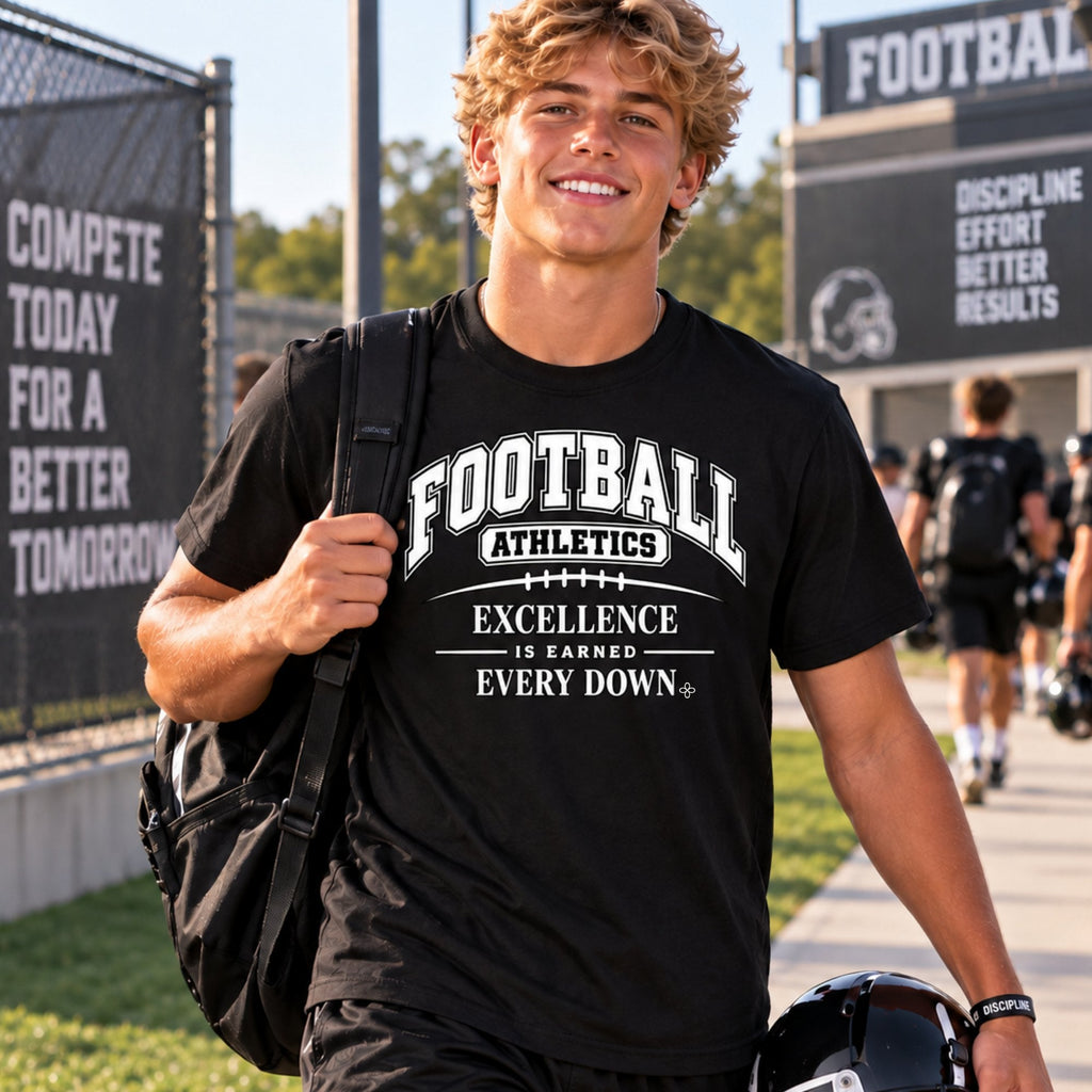 Football Athletics T-Shirt lifestyle photo