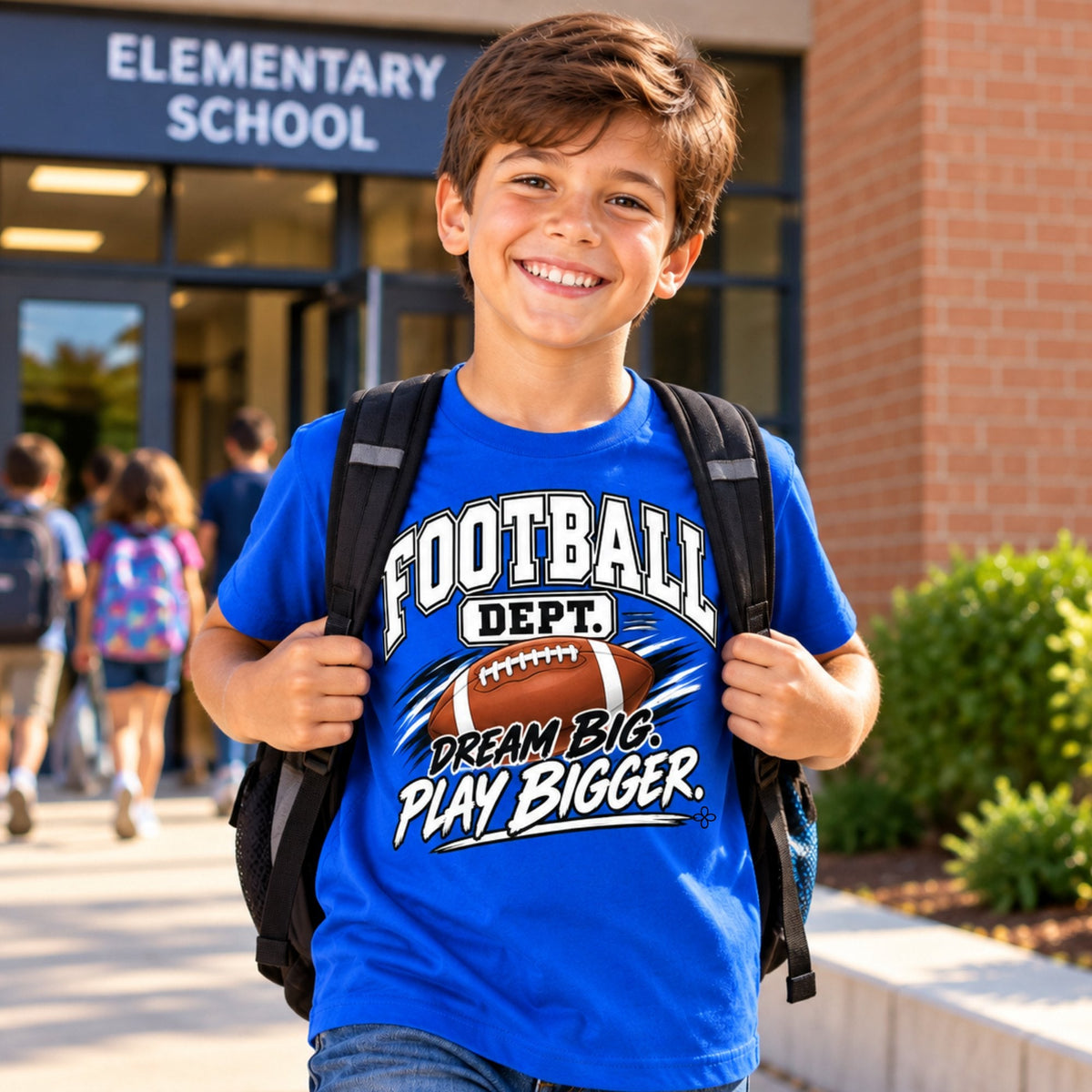 Football Department Youth T-Shirt lifestyle photo