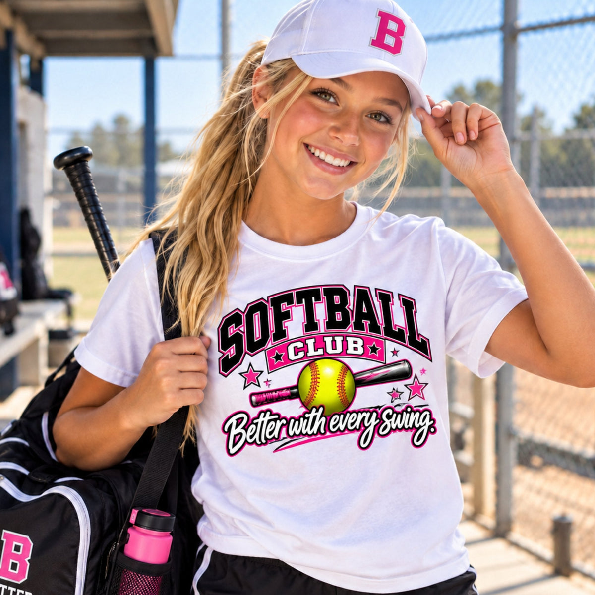 Softball Club T-Shirt lifestyle photo