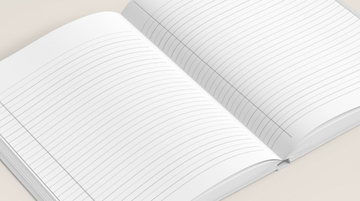 Grace, Inspirational Journal, 6"x9" College Ruled Motivational Blank Notebook, Paperback, Hardback, Spiral Bound