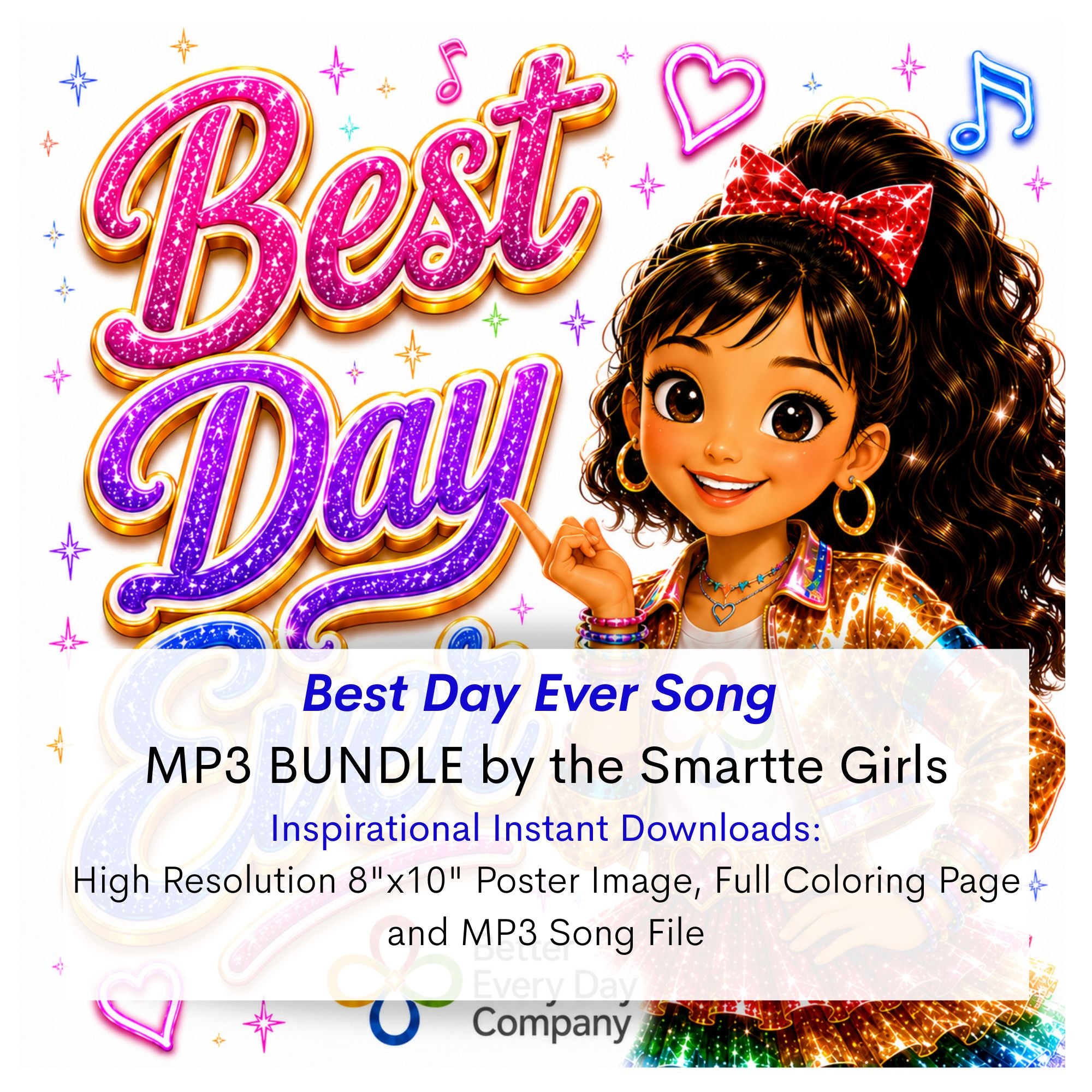 Best Day Ever Song MP3 BUNDLE by the Smartte Girls