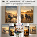 Black Labrador Retriever - Bark Bundle - Let's Go Pet Tales Digital and Journal Bundle