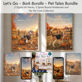 Beagle - Bark Bundle - Let's Go Pet Tales Digital and Journal Bundle