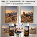 German Shepherd - Bark Bundle - Let's Go Pet Tales Digital and Journal Bundle