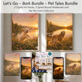 Golden Labrador Retriever - Bark Bundle - Let's Go Pet Tales Digital and Journal Bundle