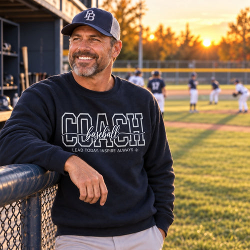 baseball coach sweatshirt full