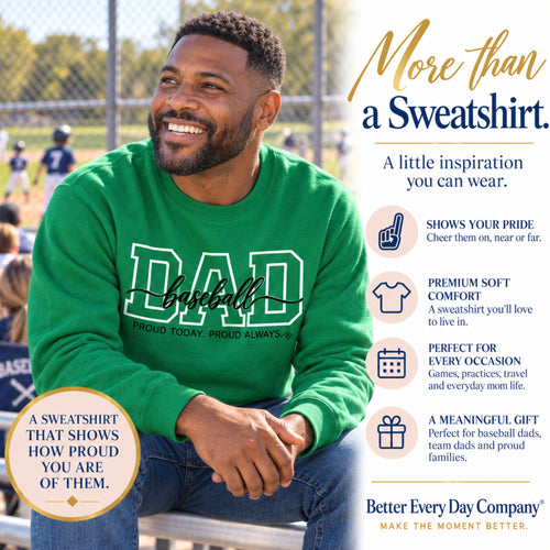 baseball dad sweatshirt main