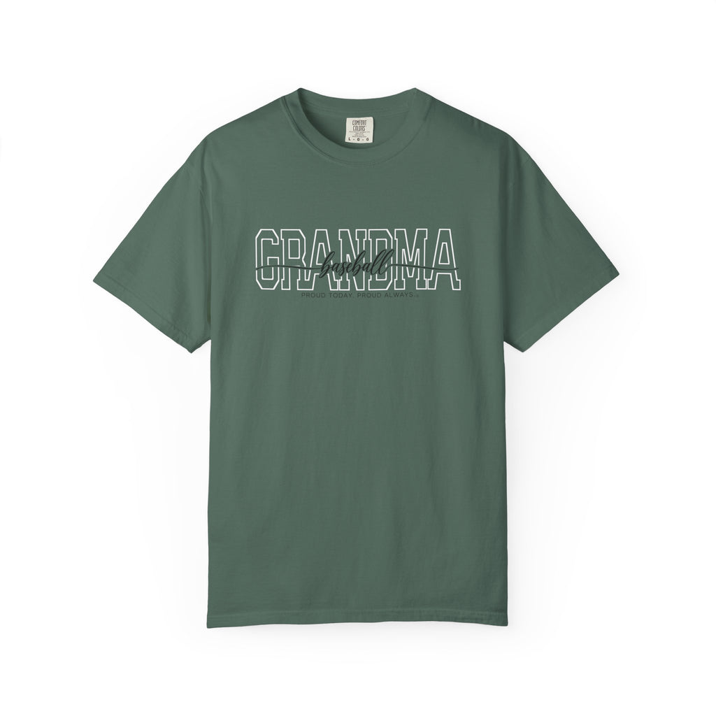 Baseball Grandma shirt - Forest Green