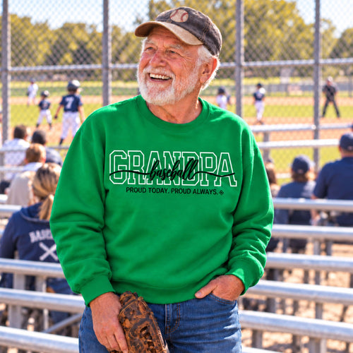 baseball grandpa sweatshirt full