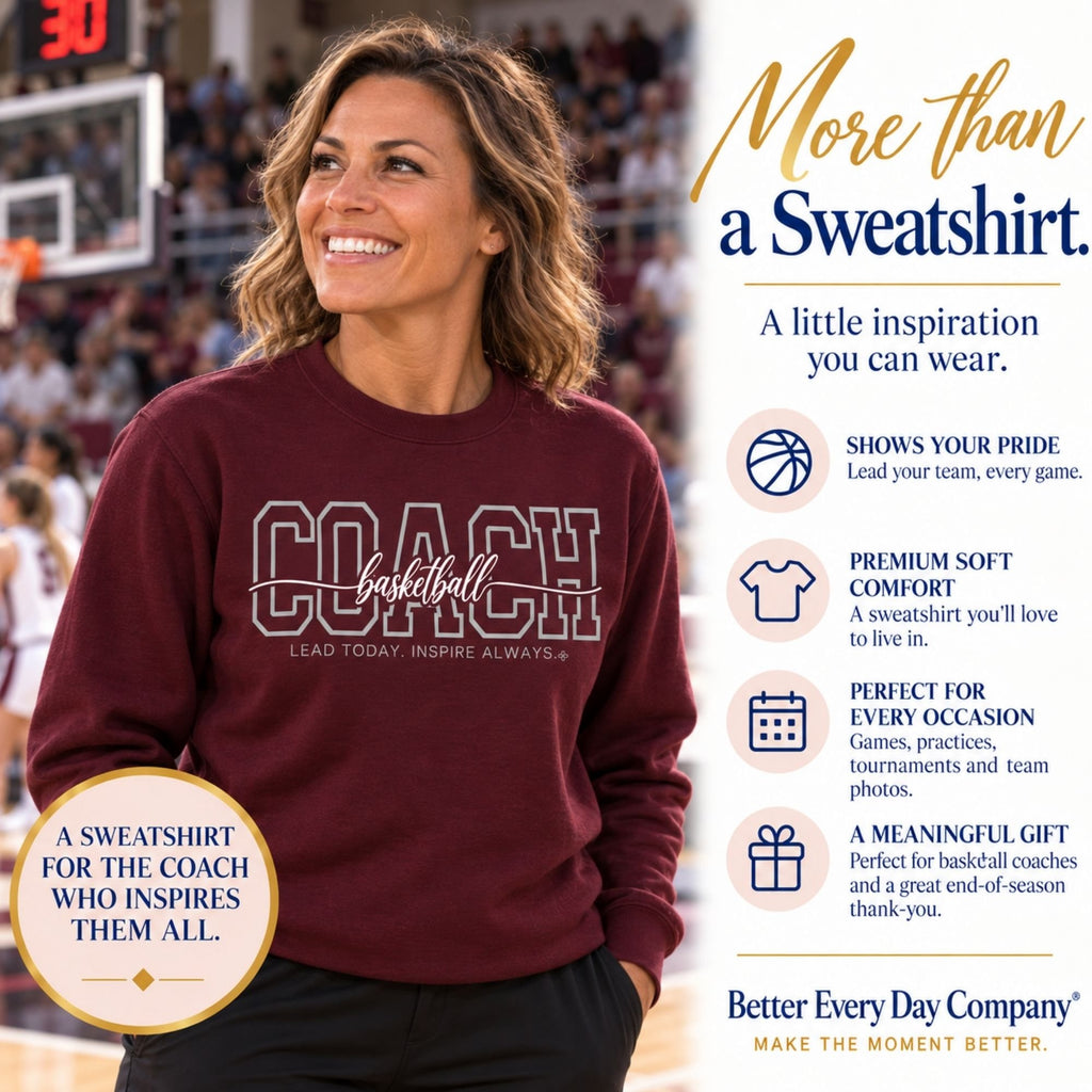 basketball coach sweatshirt main