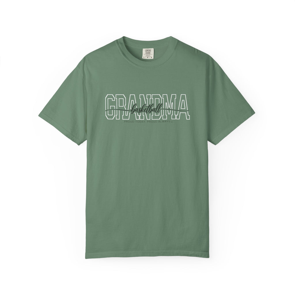 Basketball Grandma shirt - Kelly Green